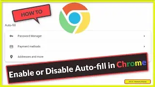 disable autofill in chrome