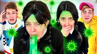 NINNA E DANI MERCOLEDÌ HANNO IL VIRUS VOMITANO E HANNO MAL DI PANCIA!🤮