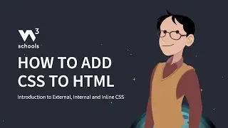 CSS - How to add CSS to HTML - W3Schools.com