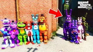 СПРИНГТРАП И БОННИ ПРИЕХАЛИ К ТОЙ ФРЕДДИ  В ГТА 5 МОДЫ! FNAF ОБЗОР МОДА В GTA 5! ИГРЫ ВИДЕО MODS