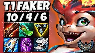 T1 Faker Smolder vs Talon [ MID ] Patch 14.17 Korea Challenger ✅