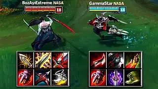 YONE vs ZED FULL BUILD FIGHTS & Best Moments!