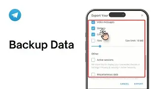 How to Backup Data in Telegram | How to Backup Telegram Chat
