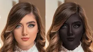 How to change Light Skin to Dark Skin Color In Photoshop 🔥💯💖💖