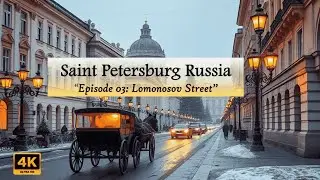 Vlog 03: Saint Petersburg,Russia سینٹ پیٹرز برگ- The Lomonosov Street (Санкт-Петербург)