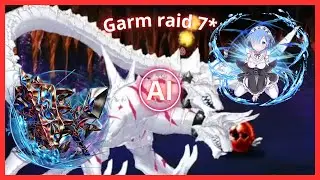 Grand Summoners Garm raid 7* solo AI