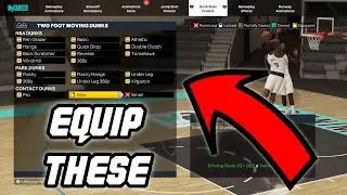 THE BEST DUNK ANIMATIONS AND DUNK STYLE IN NBA 2K23!