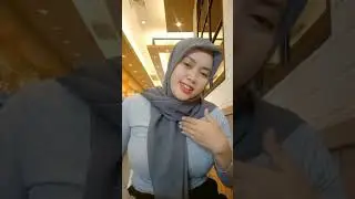 tiktok jilbab cantik gunung gede mantap