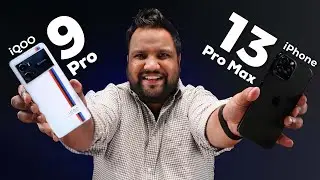 iQOO 9 Pro Review - Great Performance & Cameras But… 😏 | Camera Comparison vs iPhone 13 Pro Max