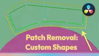 Create Custom Shapes With Patch Replacer | DaVinci Resolve Studio Tutorial