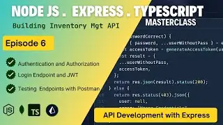 Episode 6 | Building a Secure Login Endpoint with JWT - Authentication vs Authorization