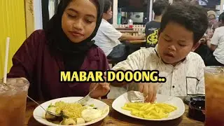 DINNER NYA DITEMENIN IRFAN @irfanlontong021 #ulul #irfanlontong #dinner #vlog