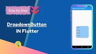 Dropdown Menu Item List Flutter | Dropdown Button Flutter