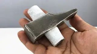 Amazing use of a hammer and a plastic pipe