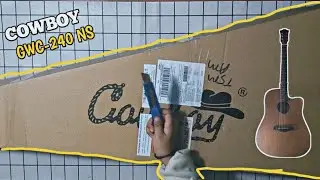 [ unboxing my new guitar ] Cowboy GWC-240 NS