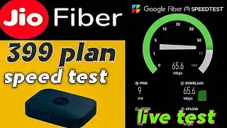 Jio fiber 399 plan speed test, / jio fiber speedtest | jio fiber speed test 30mbps, @TECHGAUTAM410