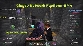 MINECRAFT Cloudy Network Factions - Sweet Underground Base Raid !