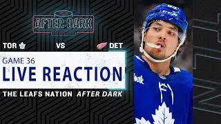 Maple Leafs at Detroit Red Wings LIVE POST GAME | Game 36 Reaction