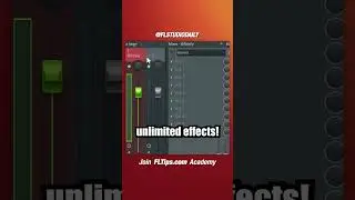 Unlimited FX in Mixer | FL Studio Tutorial #shorts