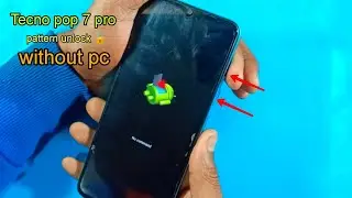 Tecno Pop 7 Pro Hard Reset \\ Tecno All Lock Remove (2024