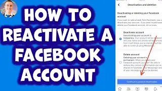 How To Reactivate Facebook Account!