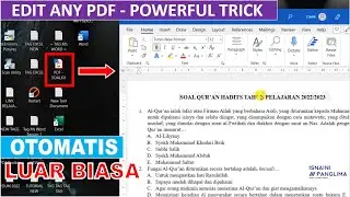 Edit Any PDF | Powerful Trick