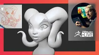 Sculpting Stylized Characters - Shane Olson - ZBrush 2021.6