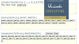 How to Decode Strings Unicode Characters & Convert to Hex or Binary | Hindi -