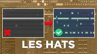 La MÉTHODE pour CRÉER du RYTHME avec ses HATS (hi-hats, open hats...) | Tutoriel FL Studio 20