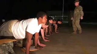 Arriving at Fort Jackson for Basic Training