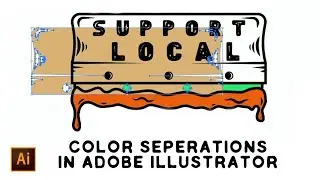 How to Color Separate Artwork For Screen Printing in Adobe Illustrator