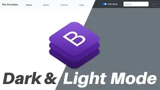 How to Create Dark & Light Mode on Navbar using Bootstrap 4 and Jquery| Dark & Light Mode on website