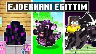 ENDER EJDERHASINI EVCİLLEŞTİRDİK! 🐲 | Minecraft