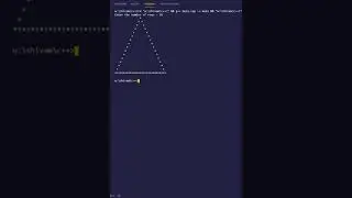 how to make hollow pyramid in c++ | 