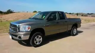 $27,991 2008 Dodge Ram 2500 4x4 Big Horn Cummins Diesel Truck 64k miles