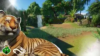 Adding a Bengal Tiger to my Mega Build in the Orchid City Zoo | Planet Zoo