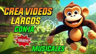 Nueva IA… Crea Videos Largos con Inteligencia Artificial Musicales y Gratis🚀