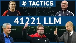 FM Tactics - How to build a 41221 LLM - Football Manager 2017