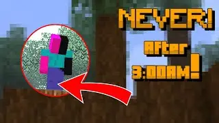 NEVER Play Seed 0100101100010101101 After 3:00 AM! Minecraft Creepypasta