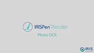 IRISPen Reader 8 -- How to scan a text with the Photo OCR