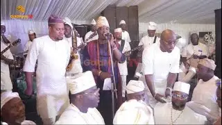 OBA ELEGUSHI, OLOGOMBO, MUDASHIRU OBASA AND PRETTY MIKE SERENADED BY KING OF MUSIC, K1 DE ULTIMATE