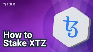 How to stake Tezos XTZ | Staking Tezos on Exodus in a few seconds