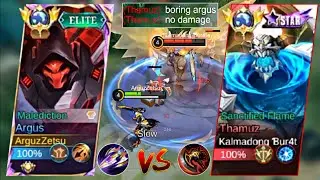 ARGUS VS HARD COUNTER THAMUZ 👿 ARGUS NEW BEST BUILD TO COUNTER TANKY FIGHTERS 2024