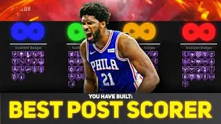 NEW BEST POST SCORER BUILD ON NBA 2K21! *NEW* SPEED BOOSTING CENTER PLAYMAKING 3-LEVEL SCORER BUILD!