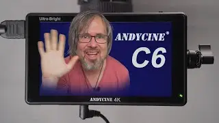 Andycine C6 On Camera Monitor Review 📺 Brighter 🌞 with Touchscreen 🤏