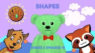 Funky the Green Teddy Bear – Shapes. Preschool Fun for Everyone! Series 2 Episode 18