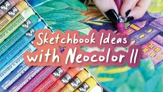 How to use Caran d'Ache Neocolor 2 Crayons