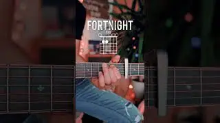 Fortnight Taylor Swift Post Malone Guitar Tutorial // Fortnight Guitar Lesson