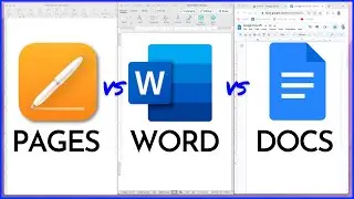 MS Word vs Pages vs Google Docs Showdown