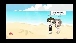 Gacha Life Ayak yalama part 6 miraç ve evra'nın ilk karşılaşması